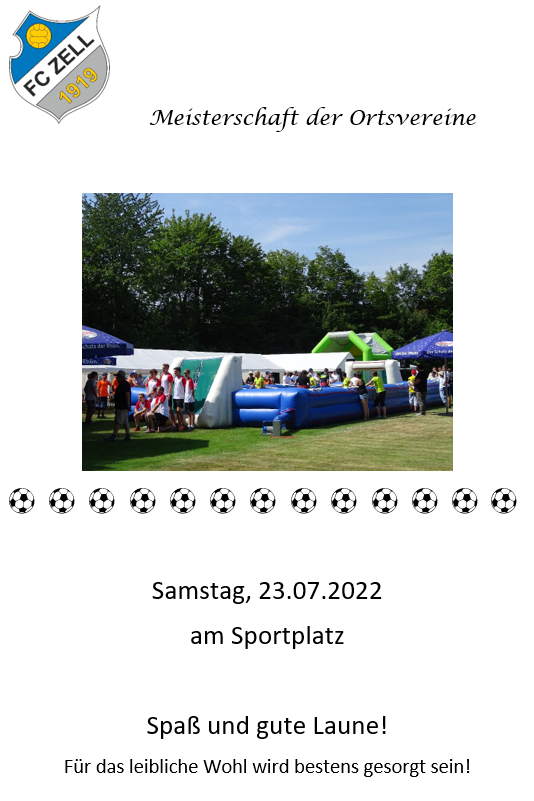 FC Zell Ortsmeisterschaft