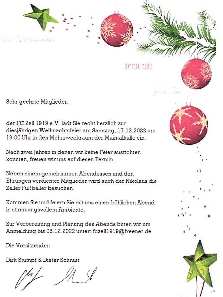 Weihnachtsfeier2022